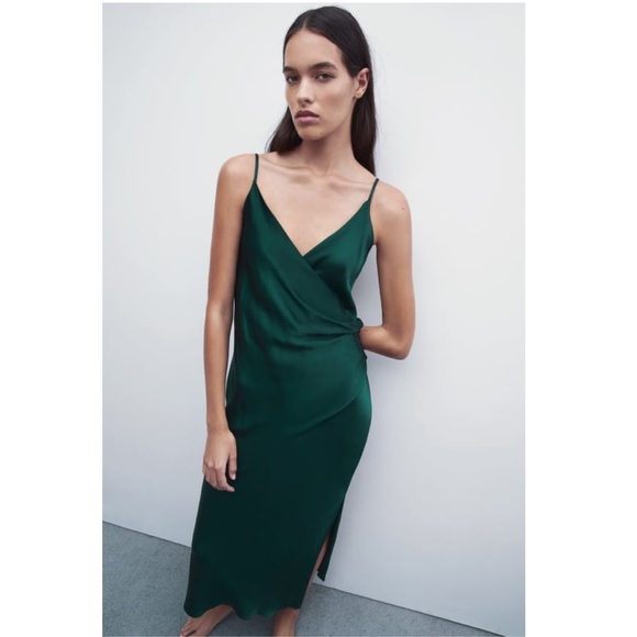 ZARA SLIP DRESS - Picture 2 of 4